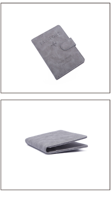 Chống trộm cắp du lịch mới đa chức năng hộ chiếu vé tài liệu bảo vệ vỏ RFID thẻ đeo túi
