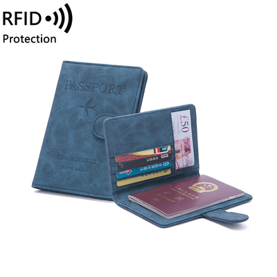 Chống trộm cắp du lịch mới đa chức năng hộ chiếu vé tài liệu bảo vệ vỏ RFID thẻ đeo túi