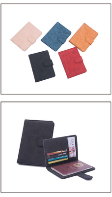 Chống trộm cắp du lịch mới đa chức năng hộ chiếu vé tài liệu bảo vệ vỏ RFID thẻ đeo túi