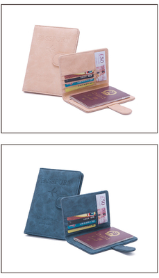 Chống trộm cắp du lịch mới đa chức năng hộ chiếu vé tài liệu bảo vệ vỏ RFID thẻ đeo túi