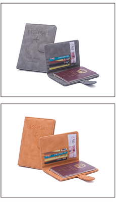 Chống trộm cắp du lịch mới đa chức năng hộ chiếu vé tài liệu bảo vệ vỏ RFID thẻ đeo túi