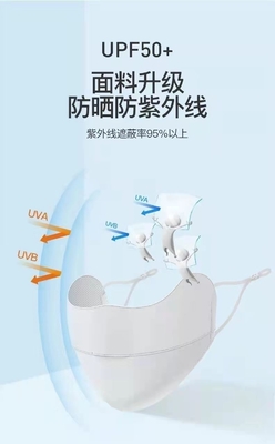 Mùa hè BURST mắt bảo vệ góc băng lụa lụa mặt nạ chống nắng mặt nạ phụ nữ mặt nạ chống nắng mặt nạ phụ nữ UV bảo vệ mặt nạ bóng mỏng
