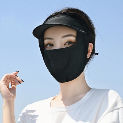 Sự bùng nổ của những người nổi tiếng trên mạng phủ đầy toàn bộ khuôn mặt để ngăn chặn ánh sáng cực tím