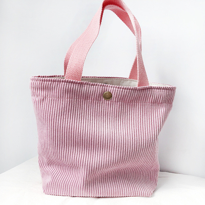 ARTSY CORDUROY BAG CASEUAL PORTABLE MINI LADYS CLAUTCH BAG VINTAGE THUỐC Đồ vải BENTO BAG
