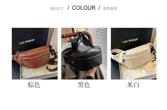 Ultra light unisex túi ngực đơn giản màu nguyên chất Fanny pack thương hiệu túi đàn ông crossbody túi vai