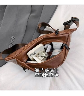 Ultra light unisex túi ngực đơn giản màu nguyên chất Fanny pack thương hiệu túi đàn ông crossbody túi vai