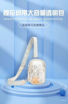 Túi ngực TPU TRANSPARENT ANTI-SPLASH,LULU TRANSPARENT BAG LULU CROSSBODY SHOULDER BAG