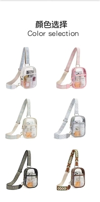Túi ngực TPU TRANSPARENT ANTI-SPLASH,LULU TRANSPARENT BAG LULU CROSSBODY SHOULDER BAG