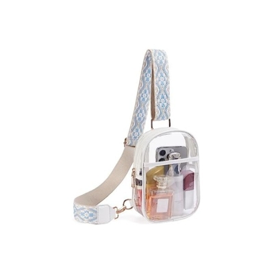 Túi ngực TPU TRANSPARENT ANTI-SPLASH,LULU TRANSPARENT BAG LULU CROSSBODY SHOULDER BAG