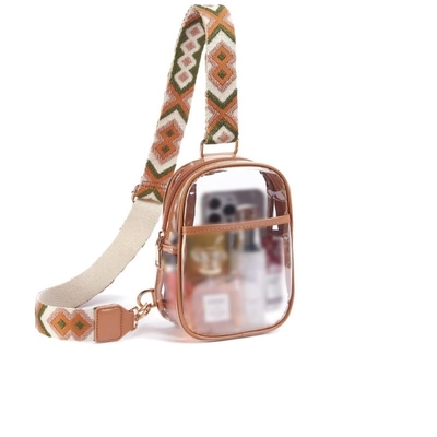 Túi ngực TPU TRANSPARENT ANTI-SPLASH,LULU TRANSPARENT BAG LULU CROSSBODY SHOULDER BAG