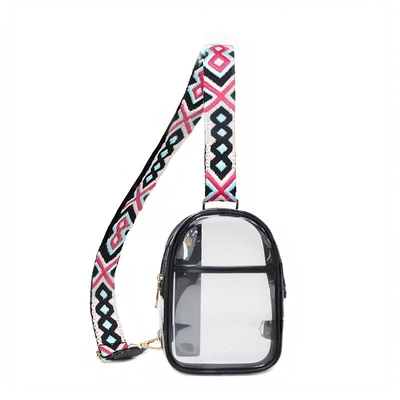 Túi ngực TPU TRANSPARENT ANTI-SPLASH,LULU TRANSPARENT BAG LULU CROSSBODY SHOULDER BAG