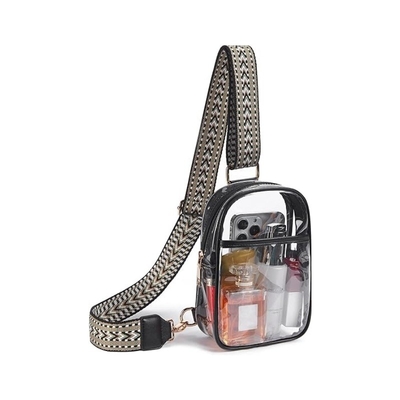 Túi ngực TPU TRANSPARENT ANTI-SPLASH,LULU TRANSPARENT BAG LULU CROSSBODY SHOULDER BAG