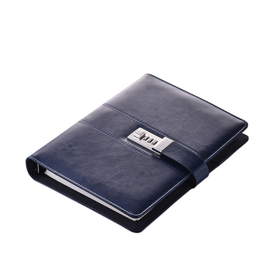 A5 CODE BOOK sổ ghi chép với khóa sổ cái sổ cái thẻ thẻ thẻ mã sách giấy lá lỏng nhật ký bí mật