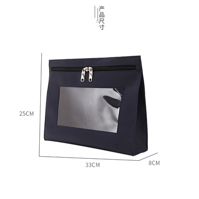 BANK WITHRAWAL BAG OXFORD CLOTH BANK BILL BAG BILL BILL CASH EXCHANGE BAG TYPE A LOCKHEAD BANK VOUCHER BAG (bản chứng nhận ngân hàng)