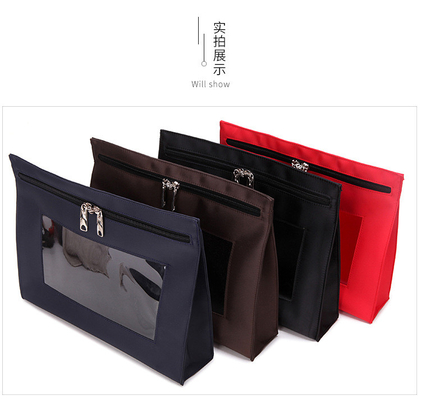 BANK WITHRAWAL BAG OXFORD CLOTH BANK BILL BAG BILL BILL CASH EXCHANGE BAG TYPE A LOCKHEAD BANK VOUCHER BAG (bản chứng nhận ngân hàng)