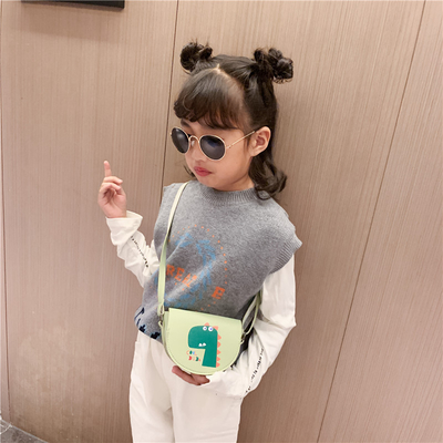 2024 FASHION NEW GIRL BABY FASHION SHOULDER CROSSBODY BAG CARTOON BAG CHANGE PRINCESS SHAK nhỏ