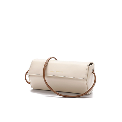 2024 NEW SIMPLE FASHION SIZE BAG NETWORK RED EVERYTHING SINGLE SHOULDER CROSSBODY FEMALE BAG FASHION NICHE CYLINDER BAG SIZE SIZE SIZE SIZE