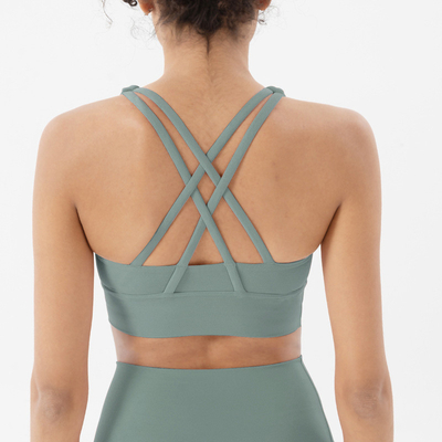 Đồ giày dưới chống sốc chống sốc đẩy lên yoga thể thao BRA áo khoác thể dục