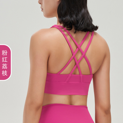 Đồ giày dưới chống sốc chống sốc đẩy lên yoga thể thao BRA áo khoác thể dục