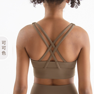 Đồ giày dưới chống sốc chống sốc đẩy lên yoga thể thao BRA áo khoác thể dục