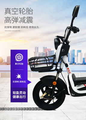 Xe điện với điều khiển từ xa chìa khóa hai người xe đạp điện mới pin xe