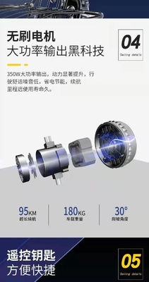 Xe điện tiêu chuẩn quốc gia mới xe điện xuất khẩu thời trang đeo đeo hai bánh xe đạp điện