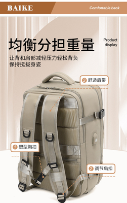 Đơn giản du lịch ba lô phụ nữ dung lượng lớn trọng lượng nhẹ lớn đa chức năng ba lô ba lô du lịch ngắn du lịch nghèo