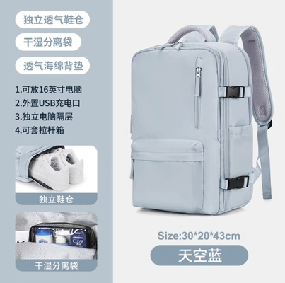 Đơn giản du lịch ba lô phụ nữ dung lượng lớn trọng lượng nhẹ lớn đa chức năng ba lô ba lô du lịch ngắn du lịch nghèo