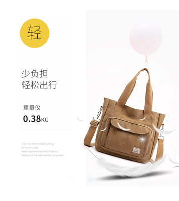 2024 NEW ATMOSPHERIC MOMMY BAG Capacity LARGE SINGLE SHOULDER HAND CROSSBODY BAG NYLON FABRIC Casual Đàn bà