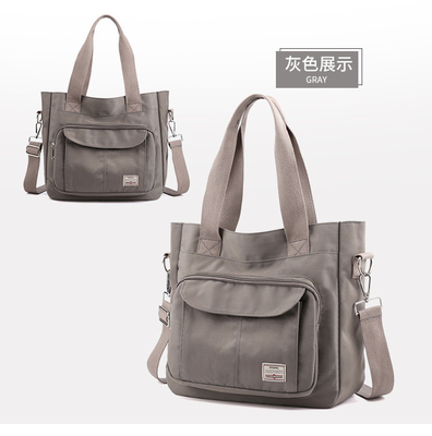 2024 NEW ATMOSPHERIC MOMMY BAG Capacity LARGE SINGLE SHOULDER HAND CROSSBODY BAG NYLON FABRIC Casual Đàn bà