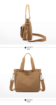 2024 NEW ATMOSPHERIC MOMMY BAG Capacity LARGE SINGLE SHOULDER HAND CROSSBODY BAG NYLON FABRIC Casual Đàn bà