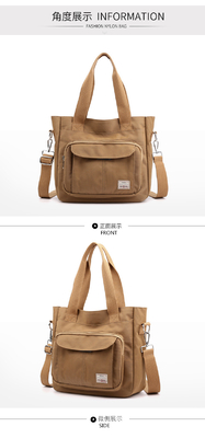 2024 NEW ATMOSPHERIC MOMMY BAG Capacity LARGE SINGLE SHOULDER HAND CROSSBODY BAG NYLON FABRIC Casual Đàn bà