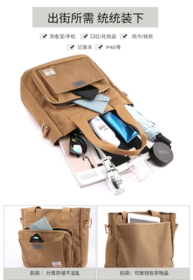 2024 NEW ATMOSPHERIC MOMMY BAG Capacity LARGE SINGLE SHOULDER HAND CROSSBODY BAG NYLON FABRIC Casual Đàn bà