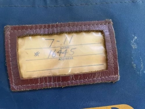 VINTAGE BANK OF AMERICA MONEY BAG LOCK BAG ID BAG BILL BILL BAG COIN BAG BANK LOCK BAG (Bạn có thể tham khảo thông tin của tôi)
