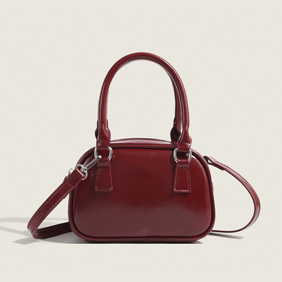 NEW FASHION HANDBAG KOREAN RETRO PU BÁC BÁC BÁC BÁC BÁC BÁC BÁC BOWLING Đàn bà
