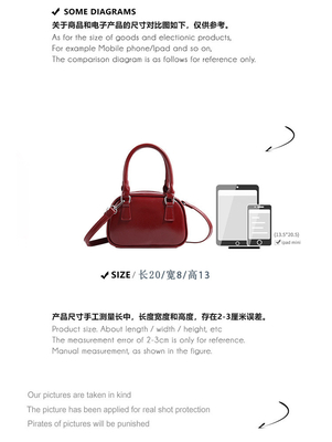 NEW FASHION HANDBAG KOREAN RETRO PU BÁC BÁC BÁC BÁC BÁC BÁC BÁC BOWLING Đàn bà