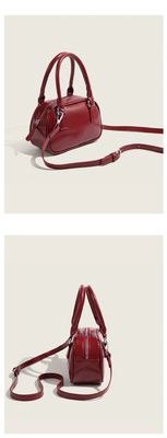 NEW FASHION HANDBAG KOREAN RETRO PU BÁC BÁC BÁC BÁC BÁC BÁC BÁC BOWLING Đàn bà