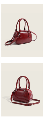 NEW FASHION HANDBAG KOREAN RETRO PU BÁC BÁC BÁC BÁC BÁC BÁC BÁC BOWLING Đàn bà