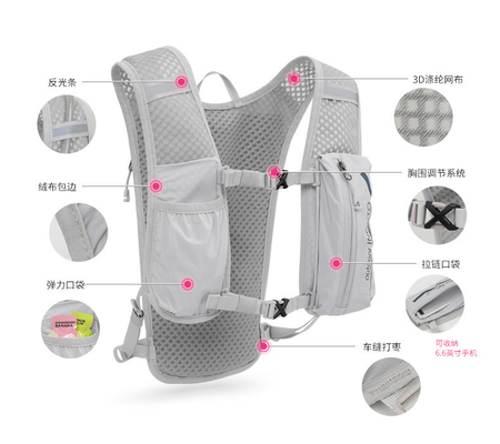 Đạp xe chạy xe đạp 5L Động tác thể thao ngoài trời Đồ đeo tay nhẹ Đồ đeo tay sau Đồ đeo tay sau Đồ đeo tay sau Đồ đeo tay sau