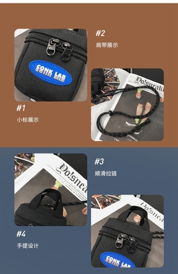 túi tai nghe túi treo cổ MINI coin purse túi thẻ túi chìa khóa túi crossbody túi thời trang của nam giới túi treo nhỏ trang trí