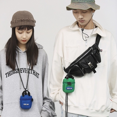túi tai nghe túi treo cổ MINI coin purse túi thẻ túi chìa khóa túi crossbody túi thời trang của nam giới túi treo nhỏ trang trí