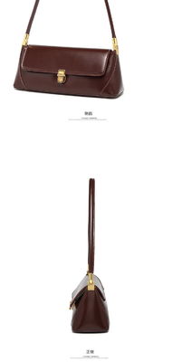 2024 NEW TRENDY RETRO HANDBAG FASHION SHOULDER BAG BAGUETTE BAG BAG nữ