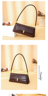 2024 NEW TRENDY RETRO HANDBAG FASHION SHOULDER BAG BAGUETTE BAG BAG nữ