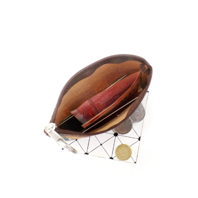 VINTAGE TRUE WOOD PRINT CORK MONEY BORSE BORSE BORK PRINT MONEY BAG KEY SMALL SQUARE BAG Casual NOSTALGIA CLUTCH BAG (tạm dịch: Bức tranh bằng gỗ)