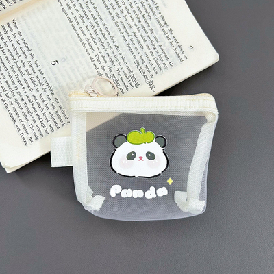 CARTOON NET MONEY PURSE CUTE CHANGE CÁCH CÁCH CÁCH TRANSPARENT CARD PORTABLE POCKET RED ENVOLOPE Mini CÁCH CÁCH CÁCH