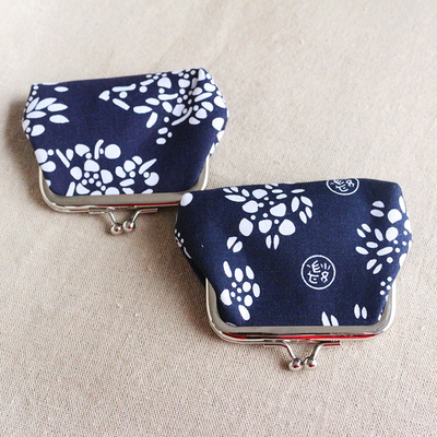 ETHNIC STYLE BATIK coin purse MINI BUCKLE small purse túi tiền nữ