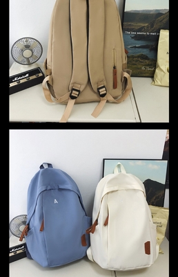 2024 NEW FASHION LIGHTWEIGHT TRAVEL LEISURE LARGE CAPACITY Junior High School nữ sinh viên đại học Schoolbag