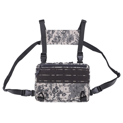 New Tactical Chest Bag FUNCTION VEST VEST BAG THREE PURPOSE MOTORCYCLE CAMUFLAGE LEUC LẠI ĐƯỜNG