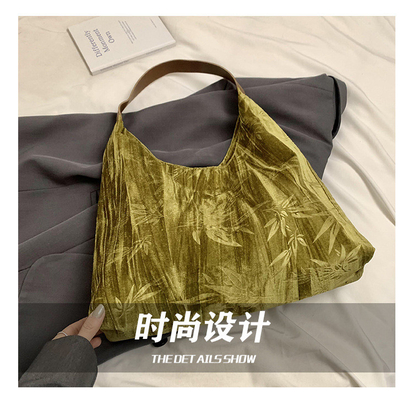 Phong cách mới của Trung Quốc có dung lượng lớn túi nách xu hướng mới thời trang cổ đại túi vai nữ thiểu số đi lại túi Tote