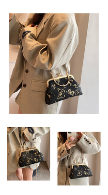 NEW CHINESE STYLE CHEONGSAM DINNER BAG FOR WOMEN 2024 PRINCE/SUMMER NEW HANDBAG SENIOR CHAIN CROSSBODY BAG Những chiếc túi xách mới dành cho phụ nữ